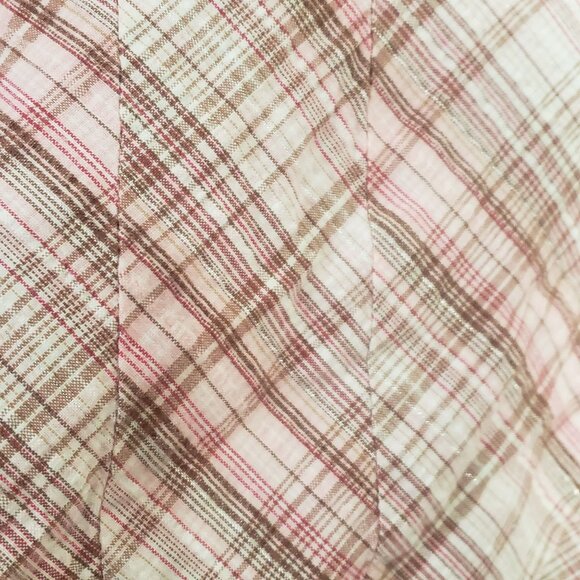 Vintage Y2K Faded Glory Womens Button Down Shirt Size 22/24 Western Boho Preppy - Picture 4 of 9